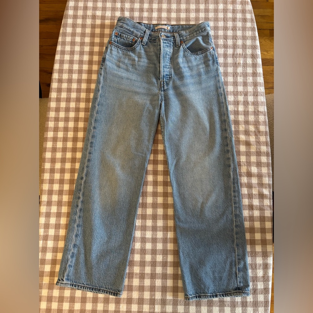 Levi’s Ribcage Blue Denim Jeans